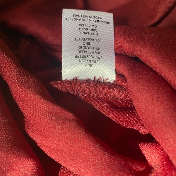 Prom, Hoco, red dress - Picture 3 of 3